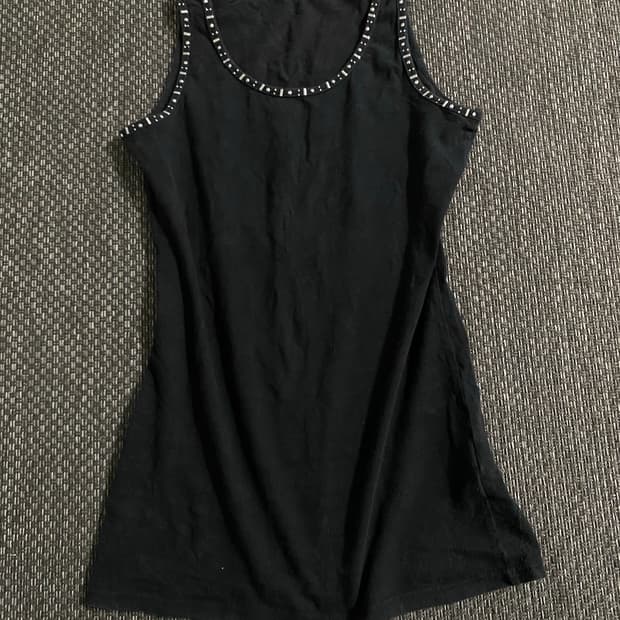 Cubic Detail Tank Top
