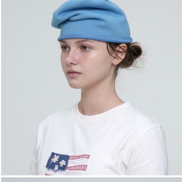 MNP LOGO BEANIE - SKY BLUE