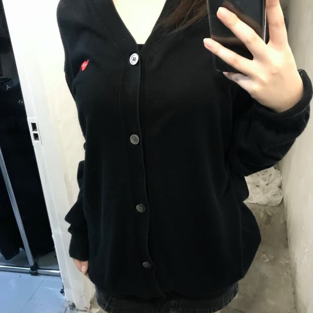 Comme des Garcons Play Cardigan