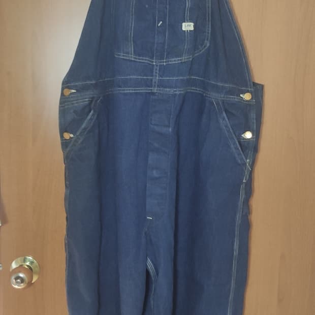 70s Lee 데님 오버롤 빅사이즈