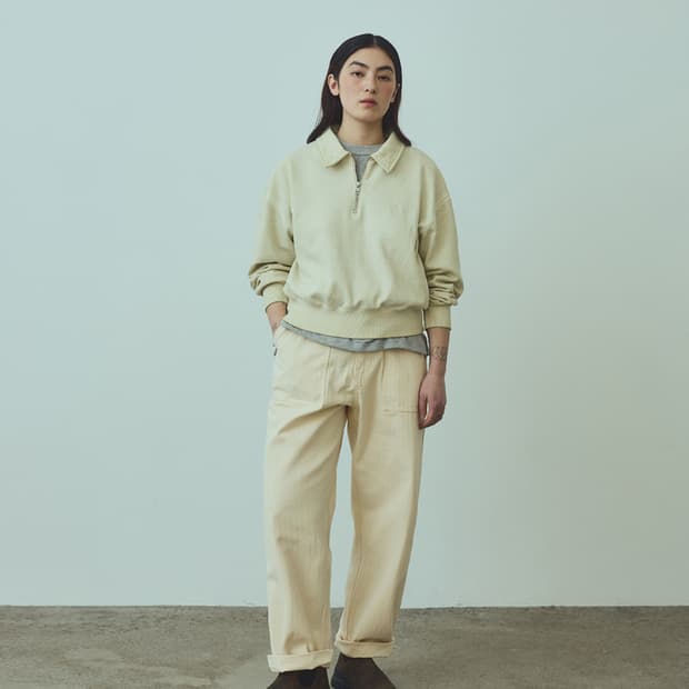 유니폼 브릿지 우먼스 하프 집업 스웻셔츠