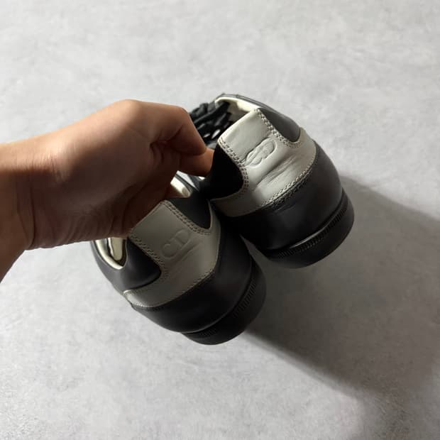 00’S 질샌더 히든버튼 레더자켓