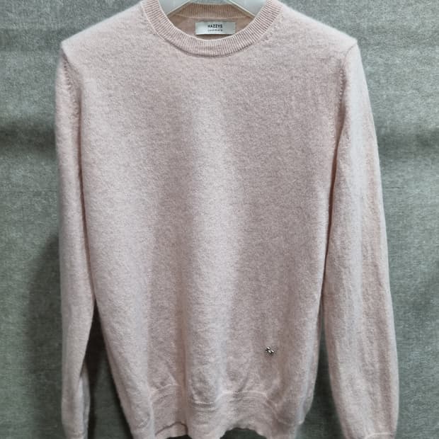 여성 85 헤지스 캐시미어 니트 긴팔