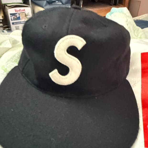 Supreme S -Logo 6 panel Wool cap 7 5/8