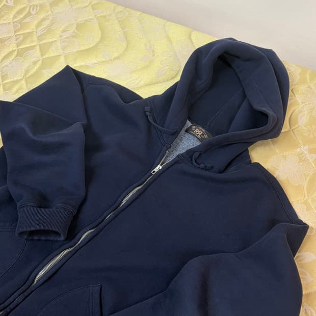 RRL fleece full-zip hoodie 후드집업 L