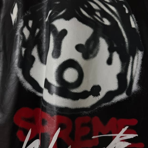 슈프림 x 요지야마모토 레더 자켓