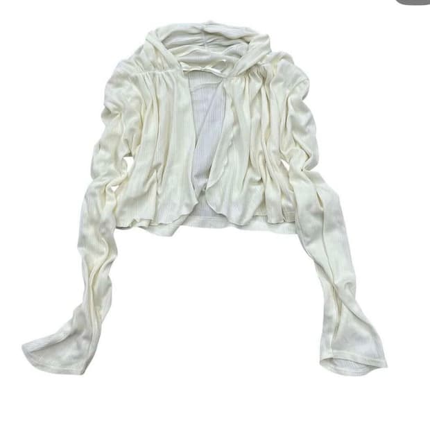 가디건 블랙 자켓 블랙 나시