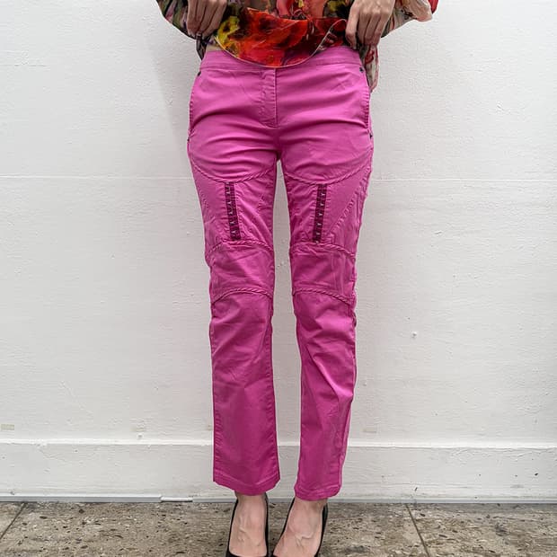 코스튬 내셔널 훅 디테일 팬츠