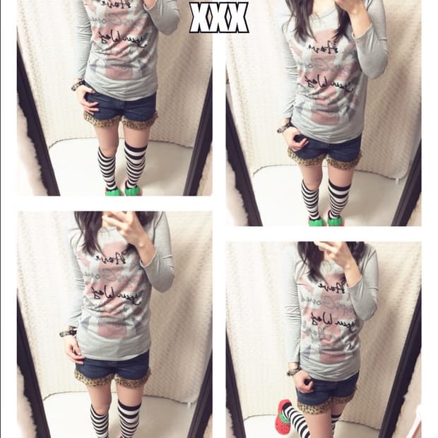 빈티지 펑크갸루 y2k 슬리브