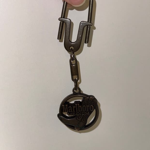 빈티지 말보로 웨스턴 부츠 키링 