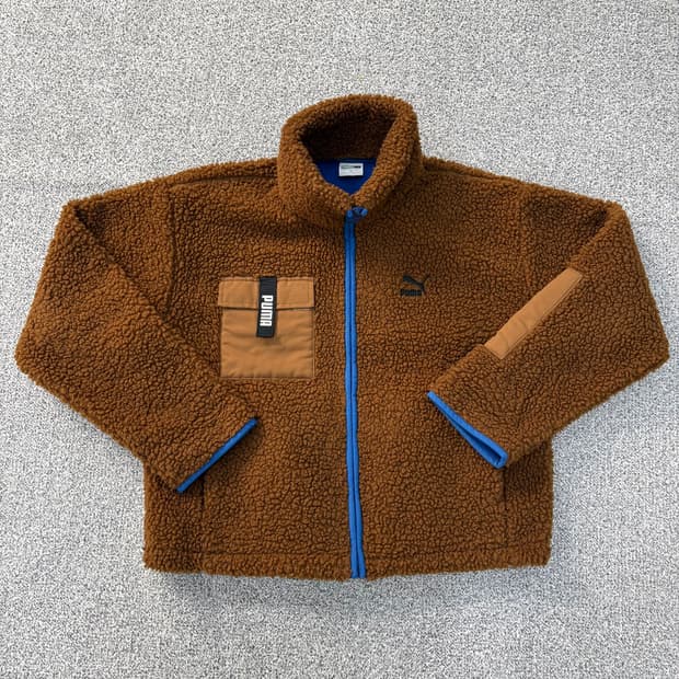 M 푸마 쉐르파 후리스 자켓 0304J