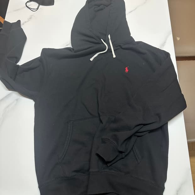 폴로 랄프로렌 기모 후드티