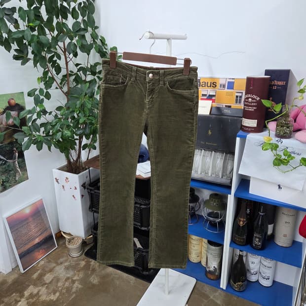 타미힐피거 우먼 코듀로이 팬츠 26