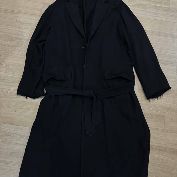 미하라야스히로 데끼컷 롱 로브 코트