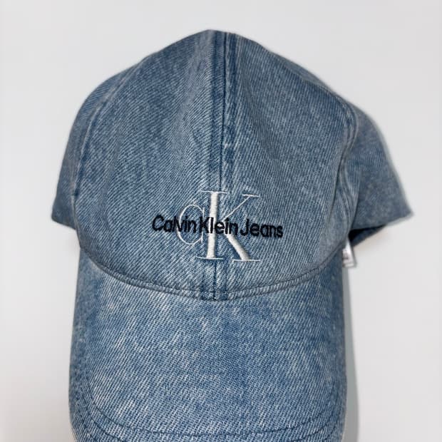 캘빈클라인 데님 볼캡