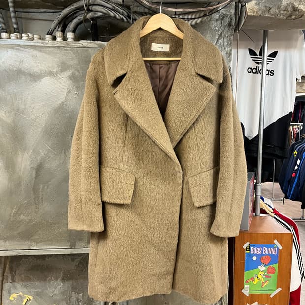 시스템 울 코트 연브라운 #csz2540