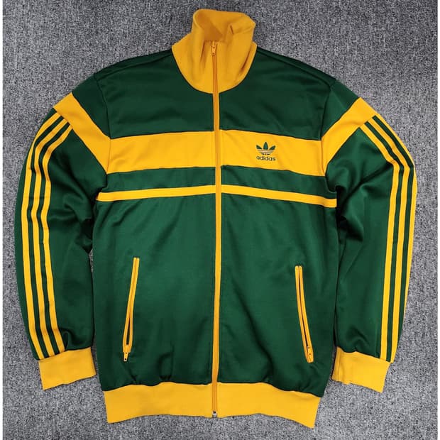 아디다스 90s 오스트레일리아 트랙탑 그린 져지 100