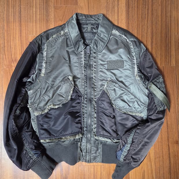 알파인더스트리 MISBHV 콜라보 항공 점퍼