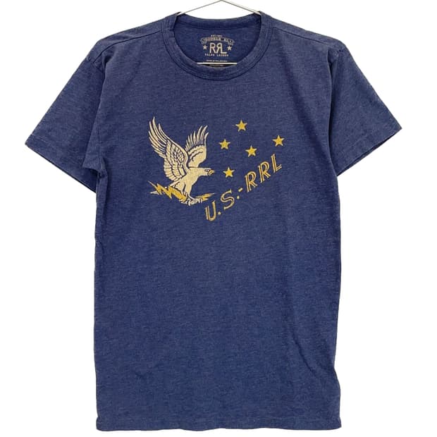 20s RRL 더블알엘 이글 그래픽 반팔티