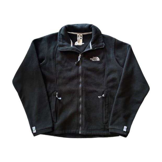 TNF polatec fleeced zip up jacket
