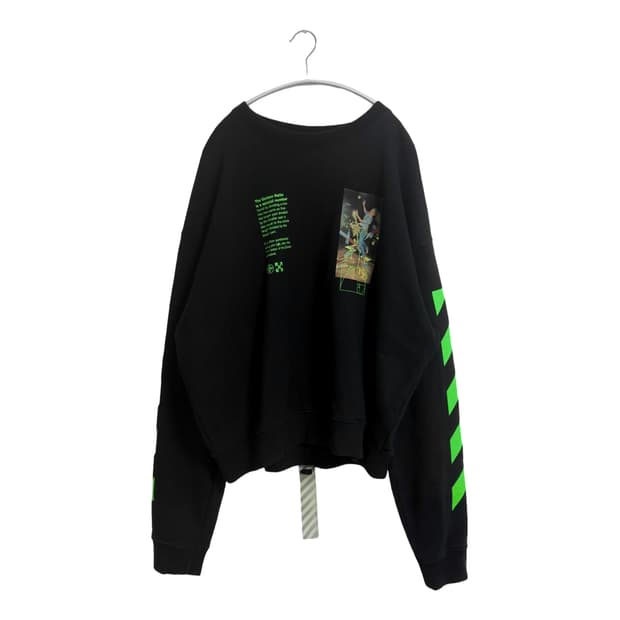 오프화이트 맨투맨