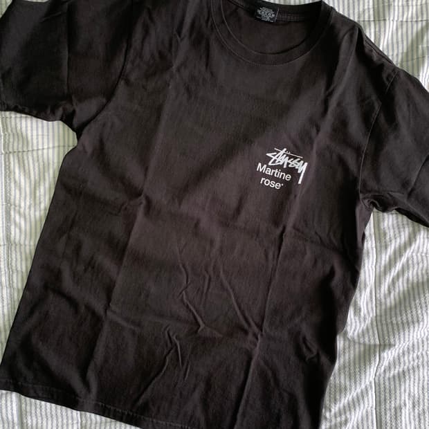 Stussy x Martine Rose 콜라주 피그먼트 다이드 티셔츠