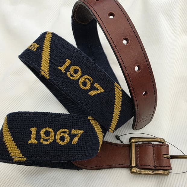 폴로 랄프로렌 레더 벨트