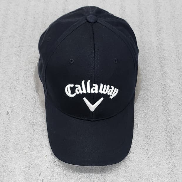 캘러웨이 정품 블랙 골프 모자 프리사이즈 