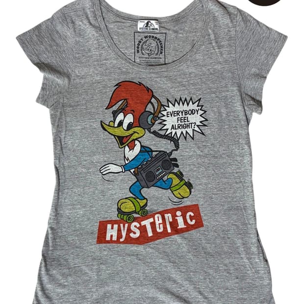 Hysteric Glamour 우디 우드페커 티셔츠
