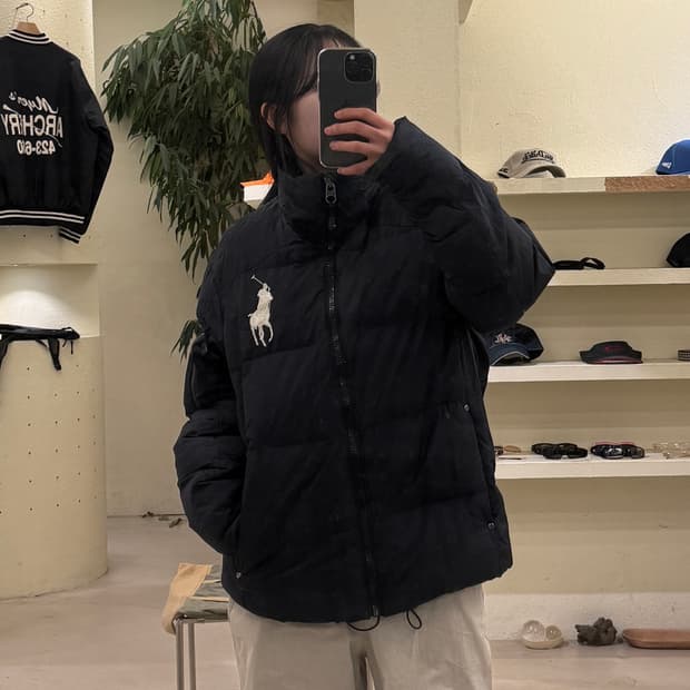 폴로 랄프로렌 빅포니 덕다운 패딩 U282