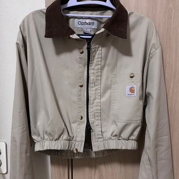 칼하트 크롭 자켓