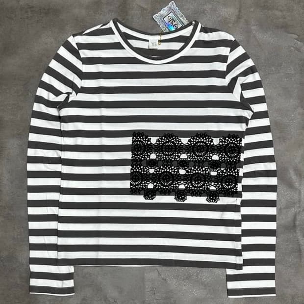 Fractal Striped Long-Sleeve