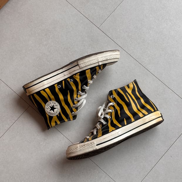 레더 애니멀 프린트, 빈티지 컨버스 285