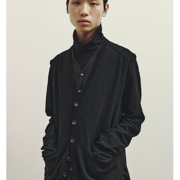 youth 더블 레이어드 니트 베스트