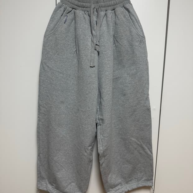 유민하 플리츠 파라슈트 스웻팬츠 (28)