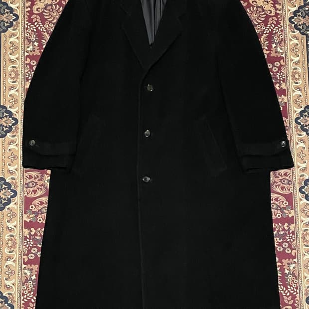 [M] 80’s 꼼데가르송 옴므 쓰리버튼 울 코트 AD1988