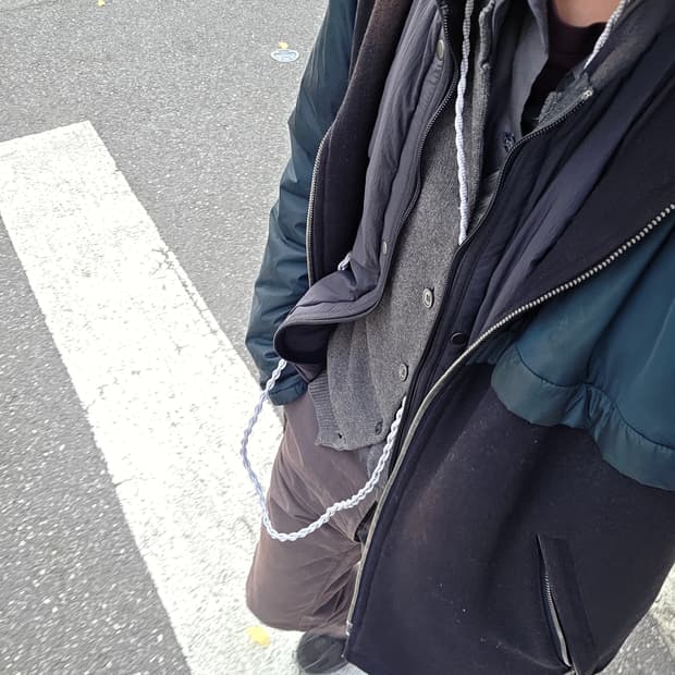 프라다 스포츠 울 패딩 자켓