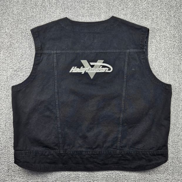 할리데이비슨 캔버스 워크 베스트 조끼 ( 3XL ) / 11774
