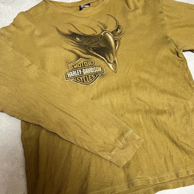 할리데이비슨 와플 롱슬리브 xl