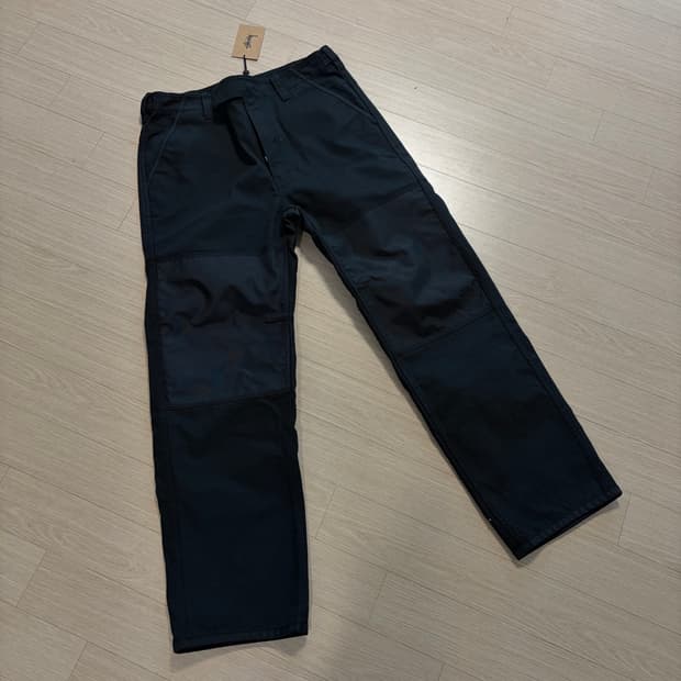 스투시 유틸리티 팬츠 블랙