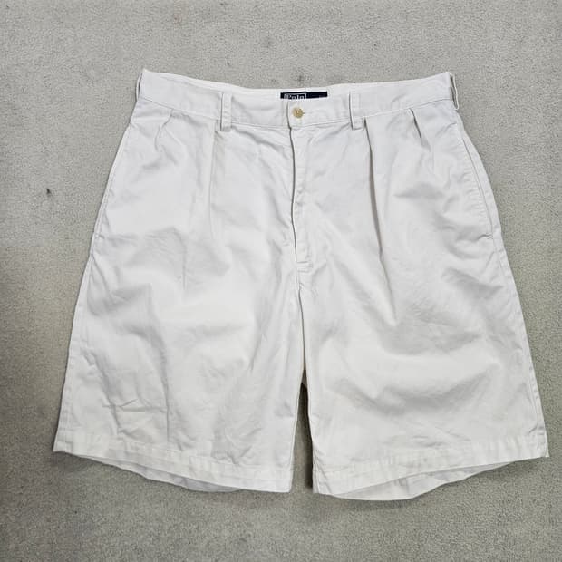 90s 폴로 랄프 로렌 투턱 치노 쇼츠 35
