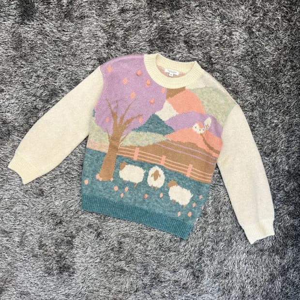 써스데이아일랜드 여성 니트 (S)