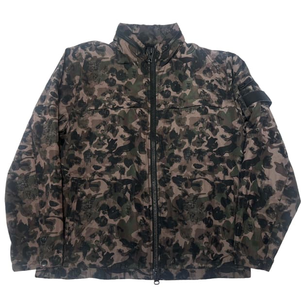 오니츠카타이거 안드레아 폼플리오 밀리터리카모자켓 M