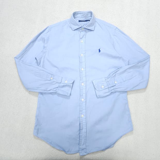 폴로 랄프 로렌 신형 솔리드 셔츠 S