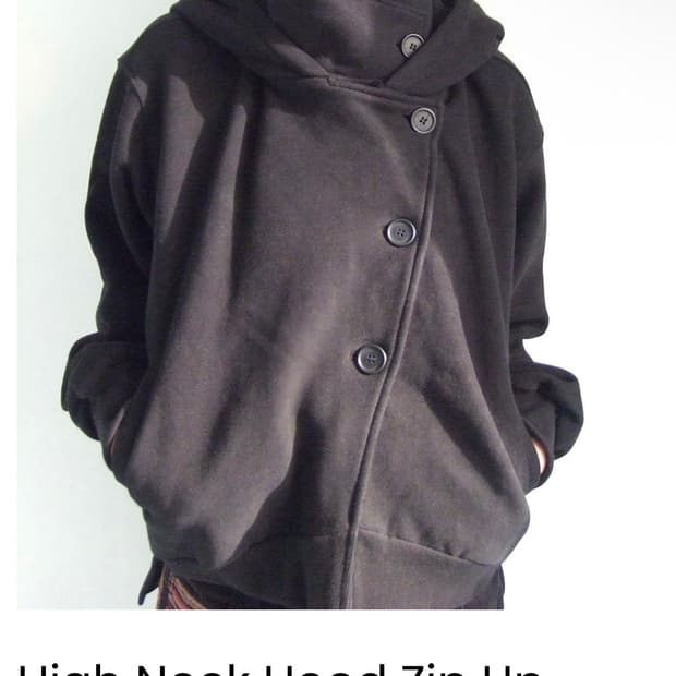 오스하이 oshigh 하이넥 후드집업 1사이즈