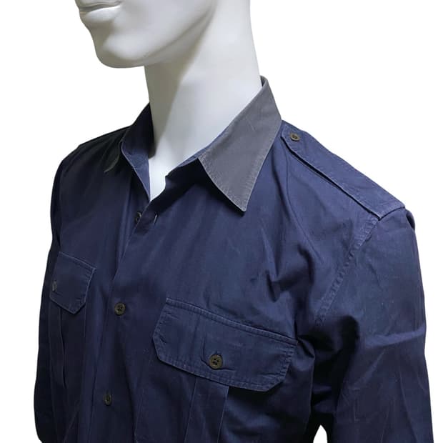 Patch Pocket Epaulet Shirt