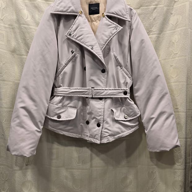 막스마라 위켄드 숏패딩 연한베이지 77