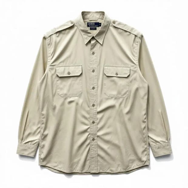 Polo RalphLauren 폴로 랄프로렌 베이지 포켓 셔츠 XL