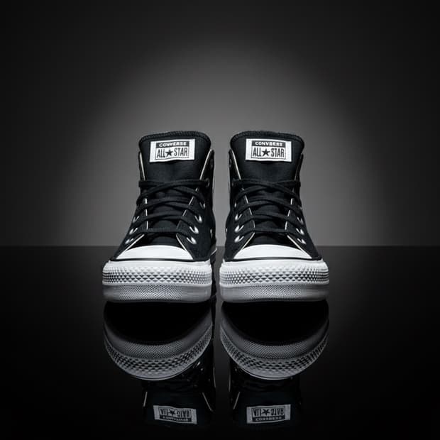 컨버스 올스타 플랫폼 블랙 260mm