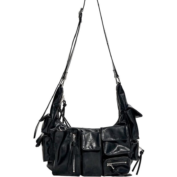 schism inducing leather bag